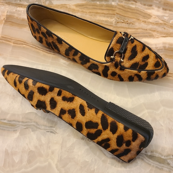 NIB Talbots Francesca Leoard Loafer Flats - Picture 5 of 8